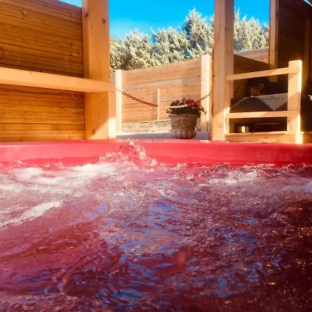Holiday home La Colline Aux Chalets, Jaccuzi, Sauna Saint-Chamarand